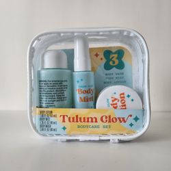 Tulum Glow Body Care Set Travel Size 