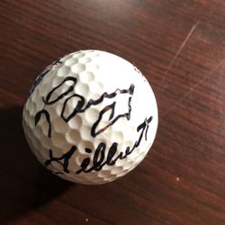 Professional Golfer Larry Gilbert Autographed Golf Ball From The Bell South Sr Open
