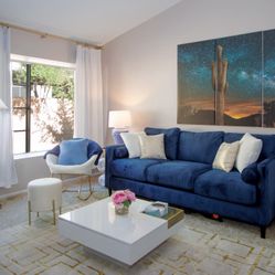 Coffee Table With Storage Box - White