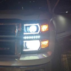 H7 LED Light Bulbs, 8000LM Per Set 6500K LED Light Bulbs with Fan & EMC, Halogen Headlight Bulb Replacement, Pack of 2 