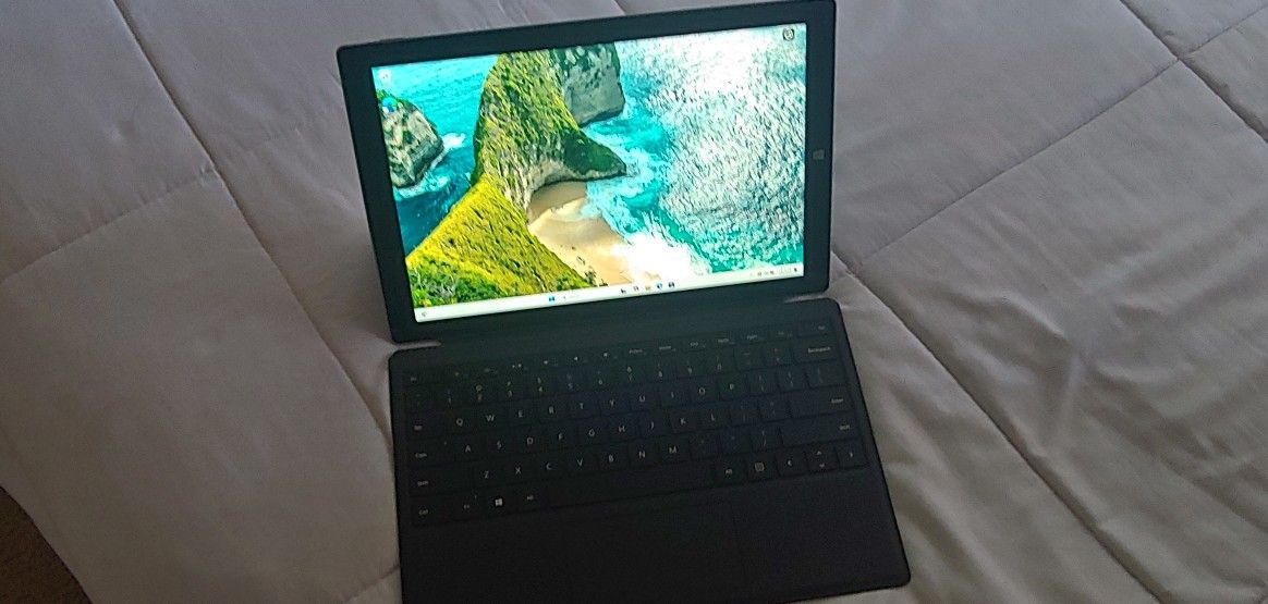 LAPTOP TABLET WINDOWS COMPUTER WIN 11 Microsoft Surface Pro 3 Intel i5 256 Ssd And Keyboard Windows 11l