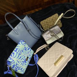 Bundle Of Coach And Kate Spade Bags (please read description for prices)