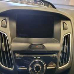 2018 Focus ST St3 Infotainment Center
