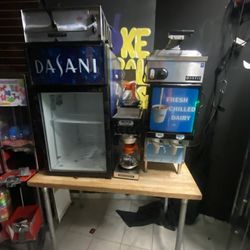 Coffee Set Up With Toaster 