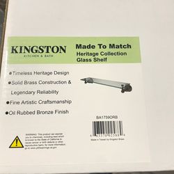 Kingston Heritage Collection Glass Shelf
