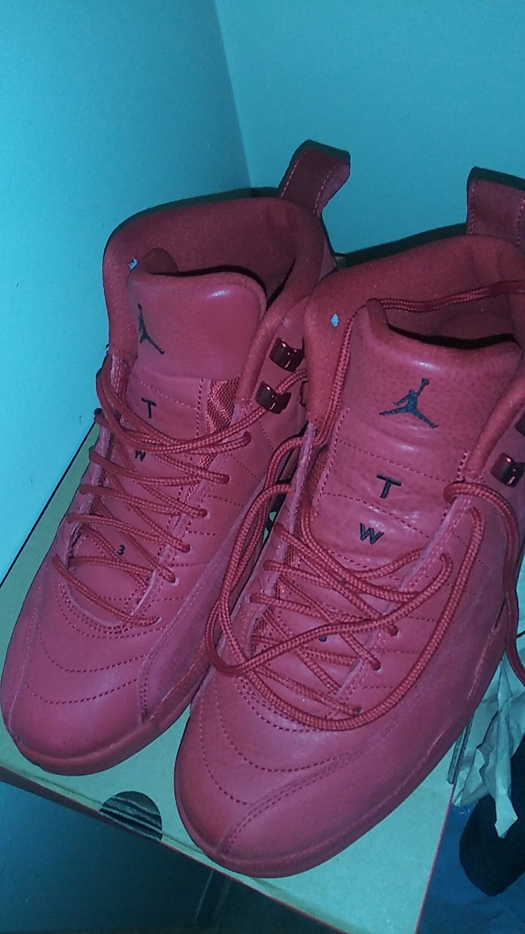 Jordan 12 all red