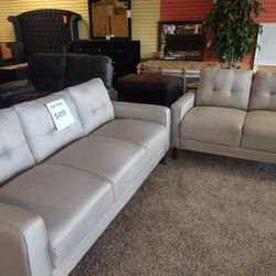 New Sofa And Loveseat