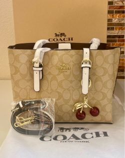 Medium size light brown purse for women