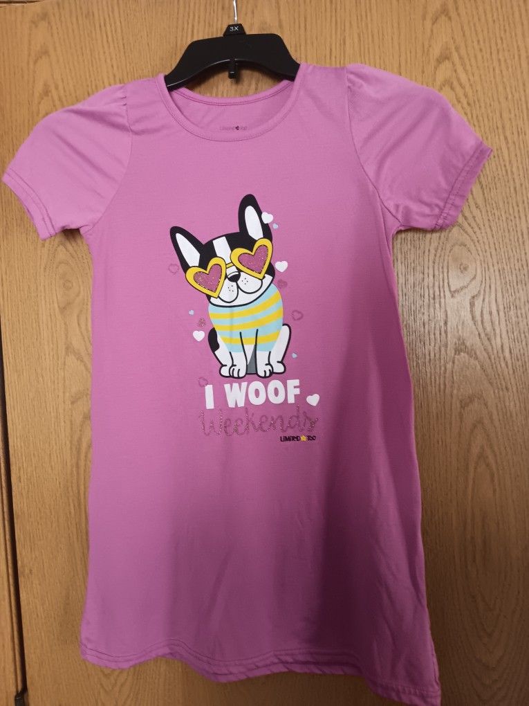 Girls Size 10/12, Limited Too Nightgown