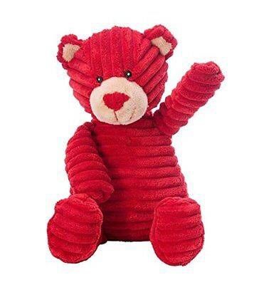 Unipak Hugs And Kisses Red Kordy Bear Plush Stuffed Animal Toy
