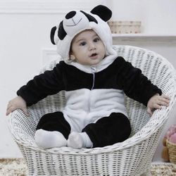New infant panda costume 0-3 months