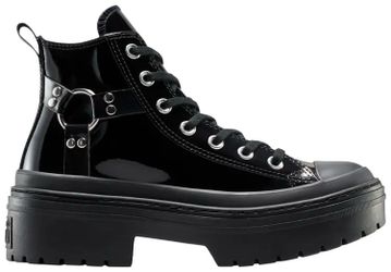 Converse Wmns Chuck Taylor All Star Lugged Heel Platform High 'Black Patent'