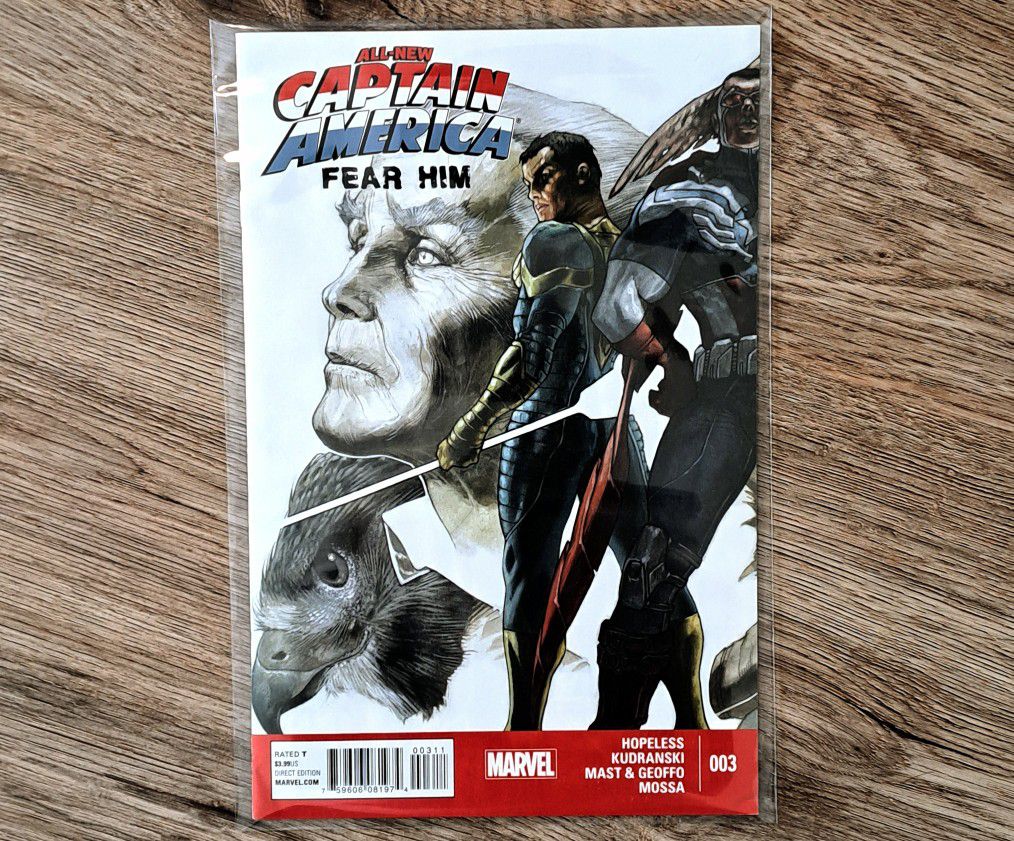 Marvel Comics: All-New Captain America "Fear Him" #3 (2015)