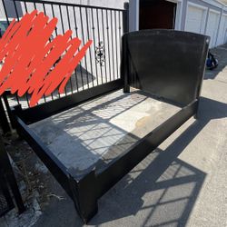 Queen Black Bed Frame