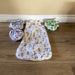 Cloth Diapers And Sleep Sack
