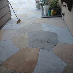 Decorative Concrete, Overlay, Spray Deck, Epoxy Garages Concrete