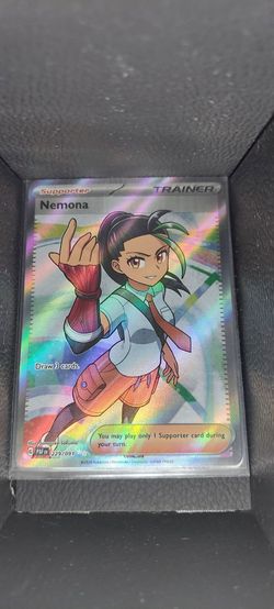Pokémon Nemona Full Art Trainer Card 229/091
