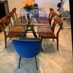 Like New Dining Room Furniture 8 Chairs