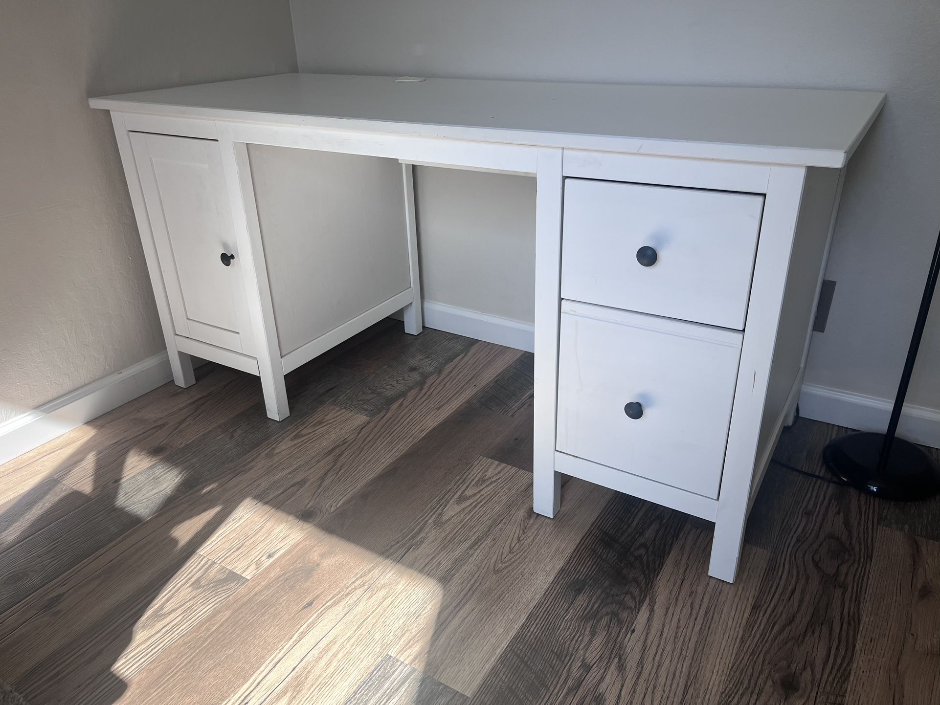 IKEA “Hemnes” Study Desk - white 
