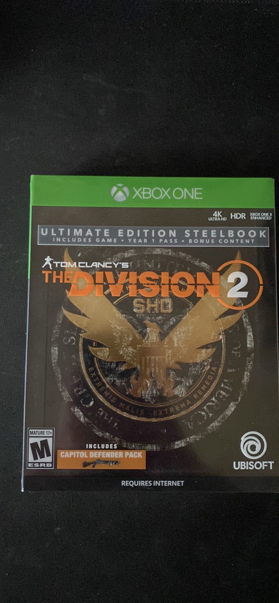 Tom Clancy's The Division 2 - Ultimate Steelbook Edition Microsoft Xbox One