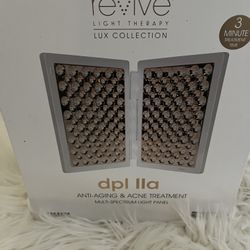 NIB reVive dpl lla Blue & Red Light Therapy Device for Face