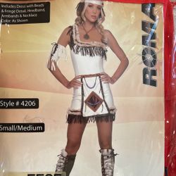 Sexy Indian Chief Halloween Costume 