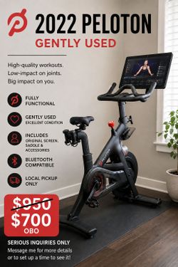 2022 Gently used Peleton