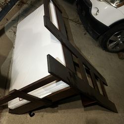 Walnut Toddler Loft Bed