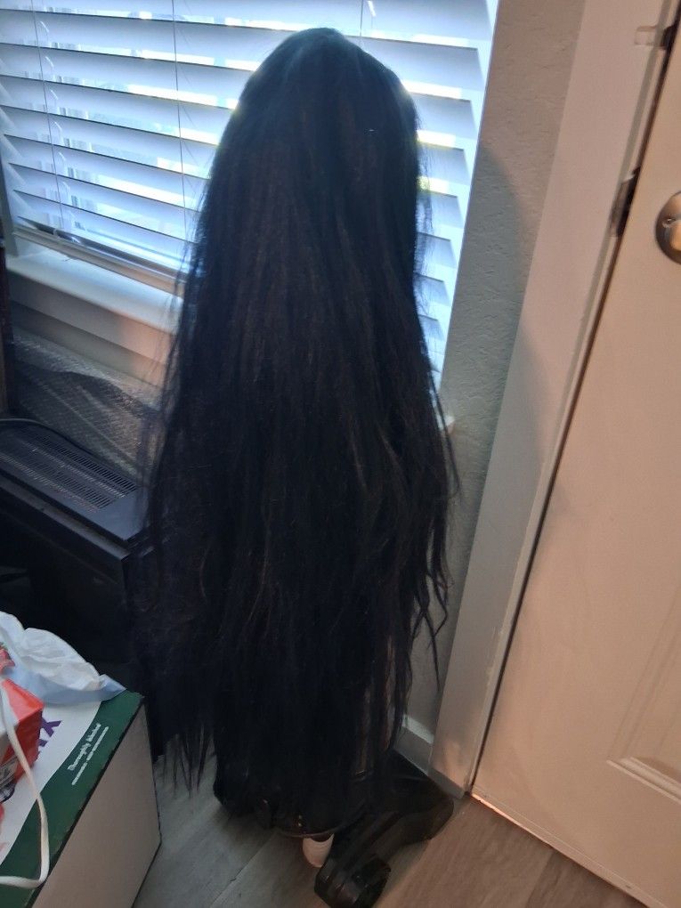 Long Black Hair Wig