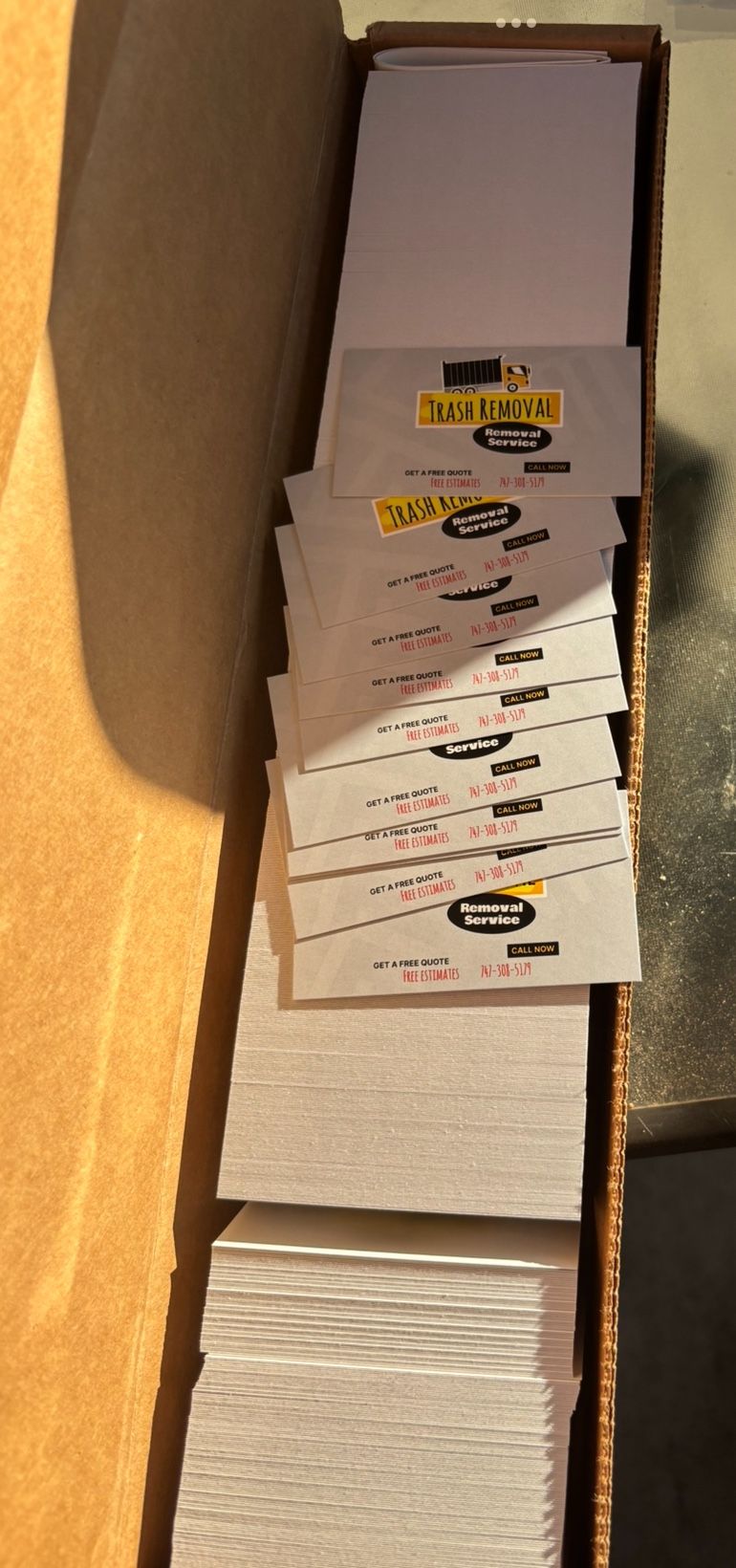 Custom Made Business Cards