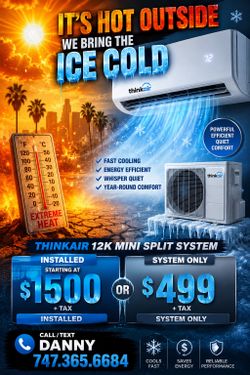 Think Air 12k mini split