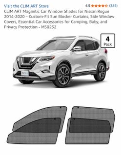 Clim Art Nissan Rogue Window Deflectors