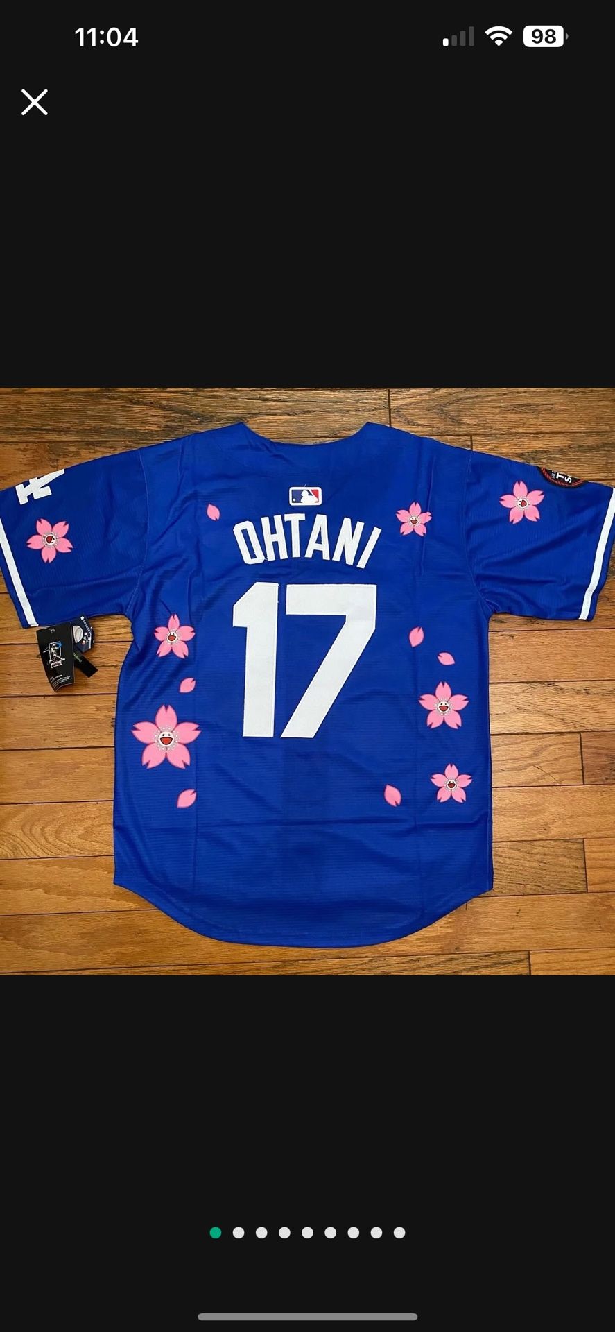 White Or Blue Sakura Shohei Ohtani Tokyo Series X Murakami Jersey Adult And Youth