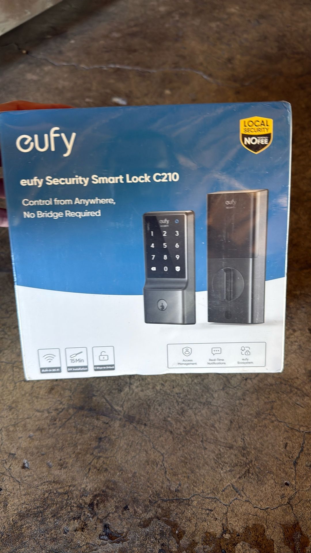 Eufy Doorlock Black