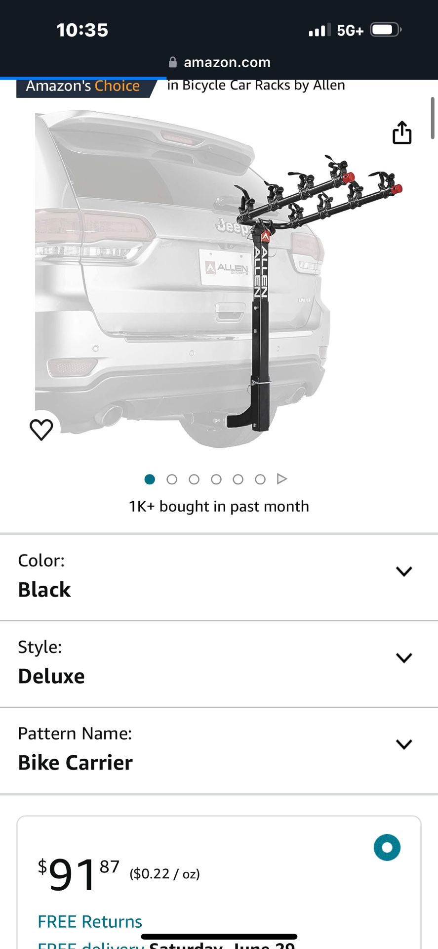 Bike Trailer Hitch