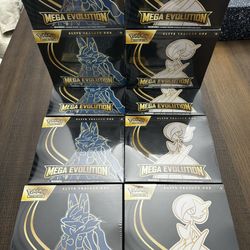 Pokemon TCG Mega Evolution Elite Trainer Box ETB Lucario Gardevoir New Sealed