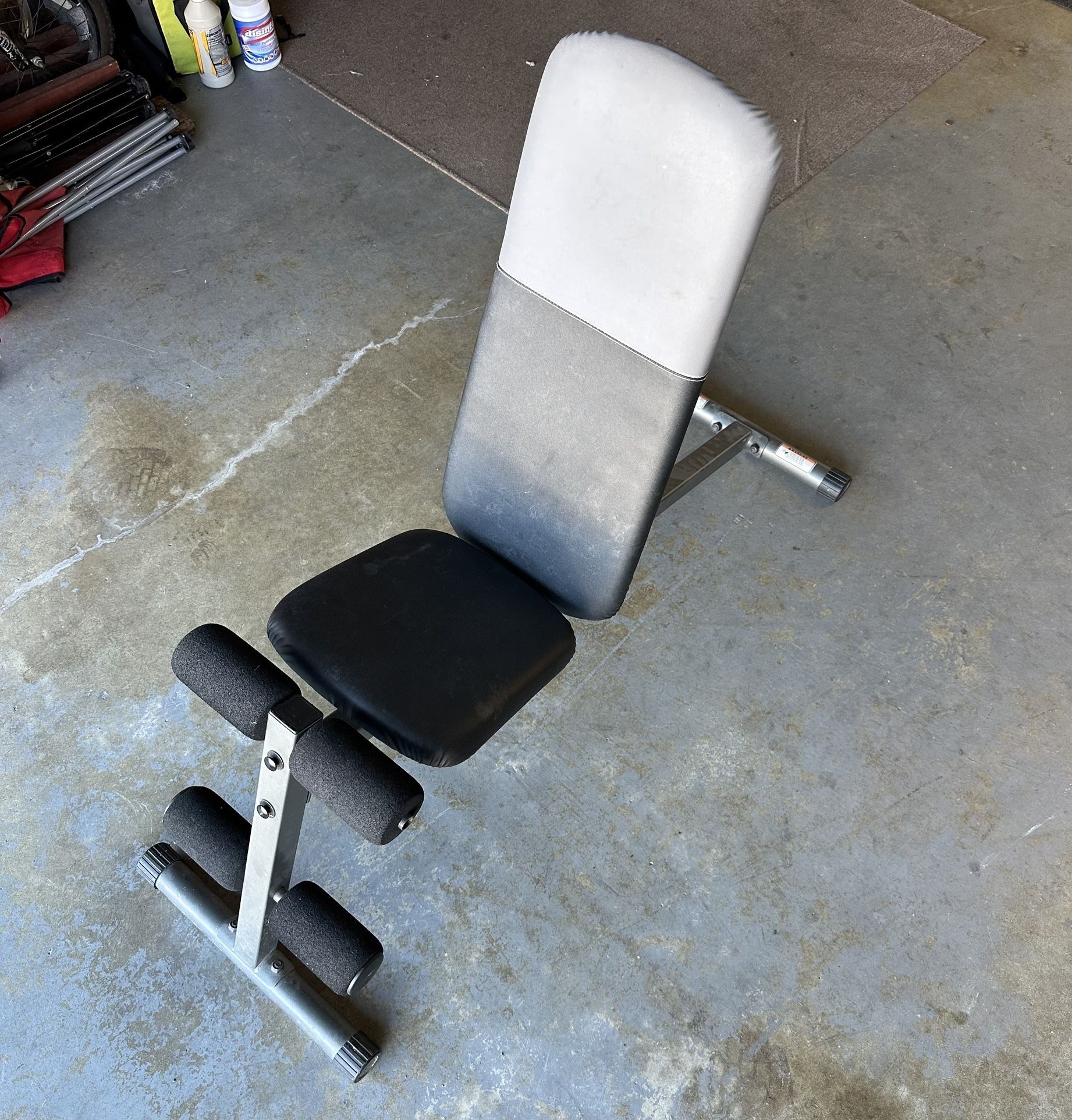 Weider XR 5.9 Adjustable Slant Workout Bench