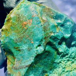 Green Bloodstone Jasper Heliotrope Quality Raw Natural Rough Mineral Rock Stone