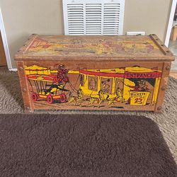1950’s Wood Toy Box