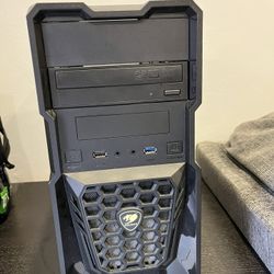 Cougar Computer Chasy w/ Motherboard, 8gb ram, processor, and DVD slot