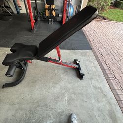 Marcy Adjustable Weight Bench With Leg Extension 