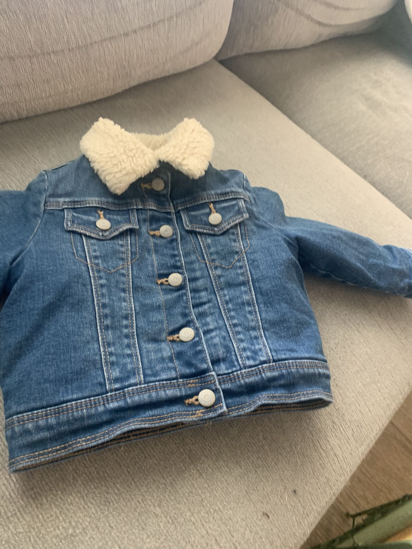 Sherpa Jean Jacket