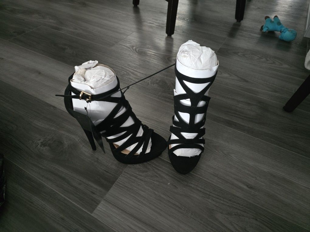 Black High Stileto Heels