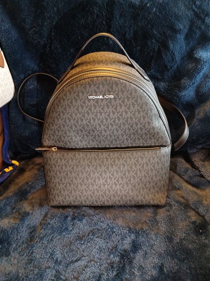 Black Michael Kors Backpack 