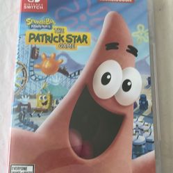 New SpongeBob Patrick Star Switch Game