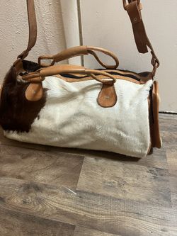 Travel Bag Made Of Cow Hide