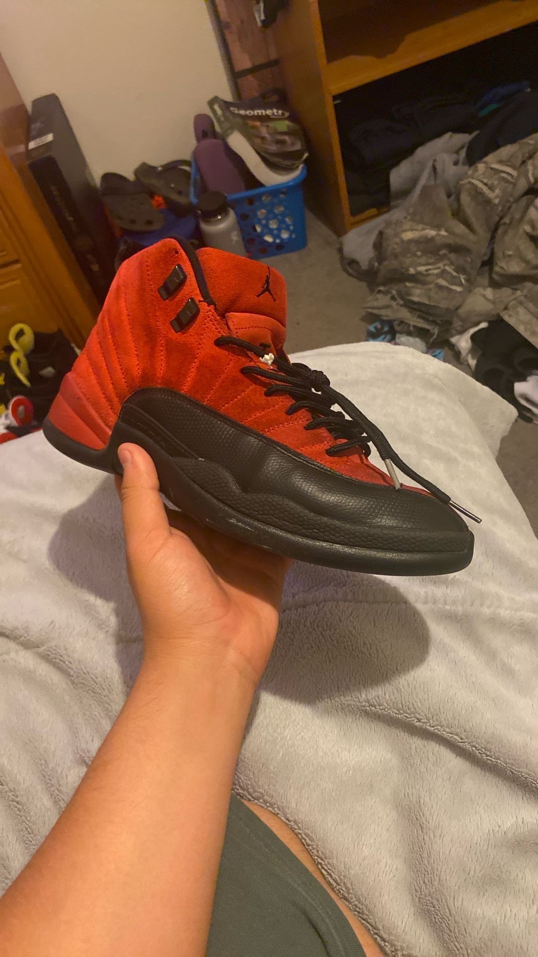 jordan 12 reverse flu game size 10.5