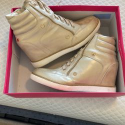 Just Fab Heeled Sneakers 