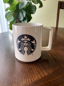 Starbucks 2015 Black Siren Logo that says Made in USA on opposite side
