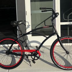 3G Bike Newport Long Beach,California Single Speed Coaster Brake Beach,Cruiser Bike